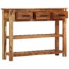 vidaXL Buffet avec 3 tiroirs 110x30x80 cm Bois d'acacia massif
