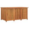 vidaXL Boîte de rangement de jardin 150x80x75 cm bois massif d'acacia