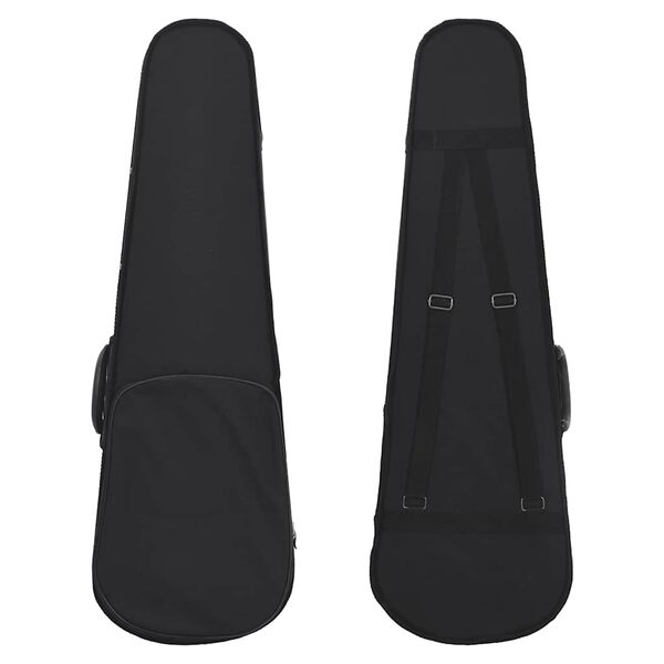 vidaXL Ensemble de violon avec archet et mentonni&egrave;re bois fonc&eacute; 4/4