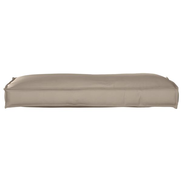 vidaXL Coussin Taupe 120 x 40 x 12 cm Tissu Oxford