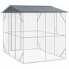 vidaXL Cage pour oiseaux Anthracite 227 x 310 x 247 cm Acier galvanisé