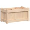 vidaXL Jardini&egrave;res 2 pcs bois de pin massif