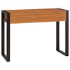 vidaXL Bureau avec 2 tiroirs 100x40x75 cm Bois de teck