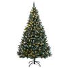 vidaXL Sapin de Noël artificiel 150 LED 150 cm
