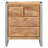 vidaXL Buffet 60x35x70 cm Bois de manguier brut