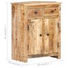 vidaXL Buffet 59x35x75 cm Bois de manguier brut