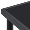 vidaXL Table &agrave; d&icirc;ner d'ext&eacute;rieur Anthracite 190x90x74 cm Acier
