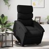 vidaXL Fauteuil inclinable noir similicuir