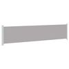 vidaXL Auvent lat&eacute;ral r&eacute;tractable de patio 140x600 cm Gris