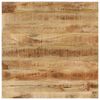 vidaXL Table basse 68x68x35 cm Bois de manguier massif