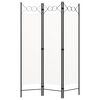 vidaXL Cloison de séparation 3 panneaux blanc 120x180 cm