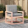 vidaXL Chaise de jardin 57,5x63x76 cm bois massif de douglas