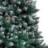 vidaXL Arbre de No&euml;l artificiel avec LED/boules pommes de pin 240cm