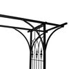 vidaXL Arche de jardin 200x52x204 cm