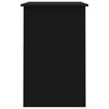 vidaXL Bureau Noir 100x50x76 cm Bois d’ingénierie