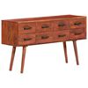 vidaXL Buffet 110x30x59 cm Bois massif de manguier