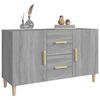 vidaXL Buffet sonoma gris 100x36x60 cm bois d'ing&eacute;nierie