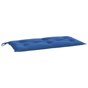 vidaXL Coussin de banc de jardin bleu 100x50x7 cm tissu oxford