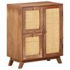 vidaXL Buffet 60x35x75 cm Bois de manguier massif