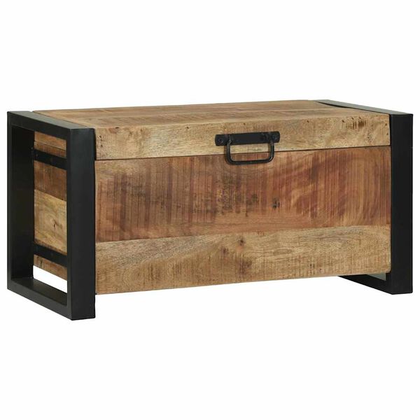 vidaXL Coffres de rangement 60 x 30 x 30 cm Bois de manguier massif