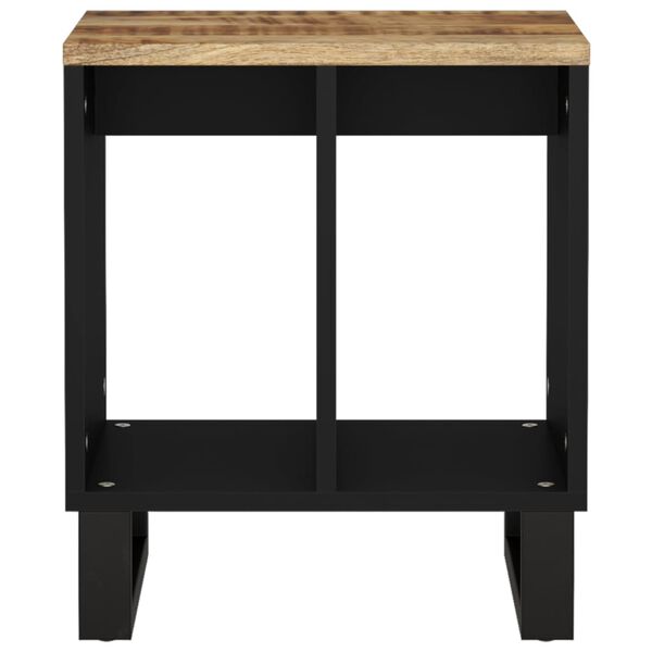 vidaXL Table d'appoint 40x31x46 cm Bois de manguier et d'ingénierie