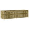 vidaXL Jardinière 180x50x50 cm bois de pin imprégné
