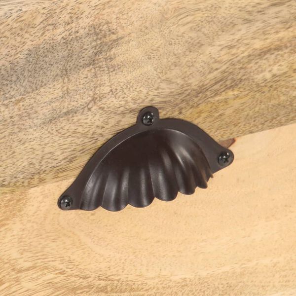 vidaXL Meuble TV 120x35x45 cm Bois solide de manguier