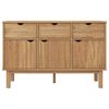 vidaXL Buffet OTTA 114x43x73,5 cm Bois massif de pin