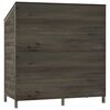 vidaXL Remise de jardin Anthracite 102x52x112 cm Bois de sapin solide