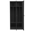 vidaXL Garde-robe Anthracite 80x50x180 cm Acier