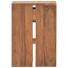 vidaXL Table de chevet 20x35x50 cm Bois de teck solide