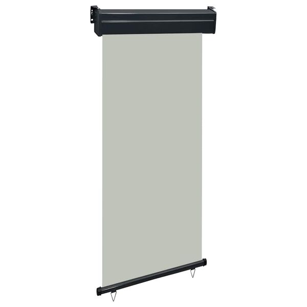 vidaXL Auvent lat&eacute;ral de balcon 105x250 cm Gris