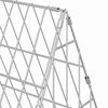 vidaXL Cage pour lapins Argent 650 x 55 x 55 cm Acier galvanis&eacute;