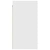 vidaXL Armoire suspendue "Lyon" Blanc 80 x 31 x 60 cm Bois d'ing&eacute;nierie