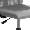 vidaXL Chaise de bureau réglable en hauteur gris