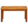 vidaXL Table basse de jardin 70x40x36 cm Bois solide d'acacia