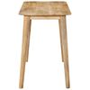 vidaXL Table &agrave; d&icirc;ner 112x52x76 cm bois de manguier massif