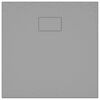 vidaXL Receveur de douche SMC Gris 80x80 cm