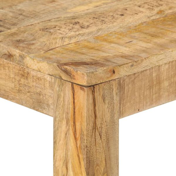vidaXL Table console 110x35x76 cm Bois de manguier brut
