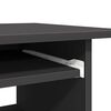 vidaXL Bureau Gris 80 x 45 x 74 cm Agglom&eacute;r&eacute;