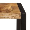 vidaXL Table à manger Bois de manguier brut 180 cm