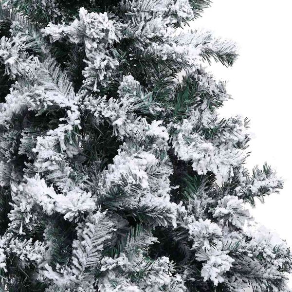 vidaXL Arbre de No&euml;l artificiel pr&eacute;-&eacute;clair&eacute; et boules vert 240 cm PVC