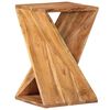 vidaXL Table d'appoint 35x35x55 cm Bois massif d'acacia