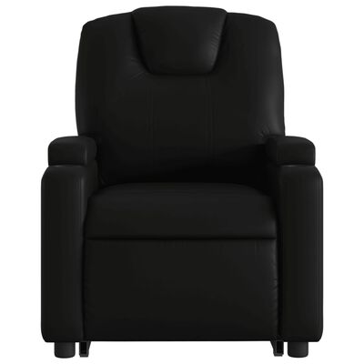 vidaXL Fauteuil inclinable noir similicuir