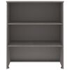 vidaXL Dessus de buffet HAMAR Gris clair 85x35x100 cm Bois de pin