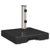 vidaXL Pied de parasol Noir 41 x 41 x 37 cm Granite