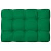 vidaXL Coussins de canap&eacute; palette lot de 7 Vert