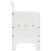 vidaXL Chaise de jardin 2 pcs Blanc 53 x 49 x 85 cm PP