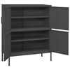 vidaXL Armoire de rangement Anthracite 80x35x101,5 cm Acier