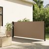 vidaXL Auvent lat&eacute;ral r&eacute;tractable taupe 117x300 cm